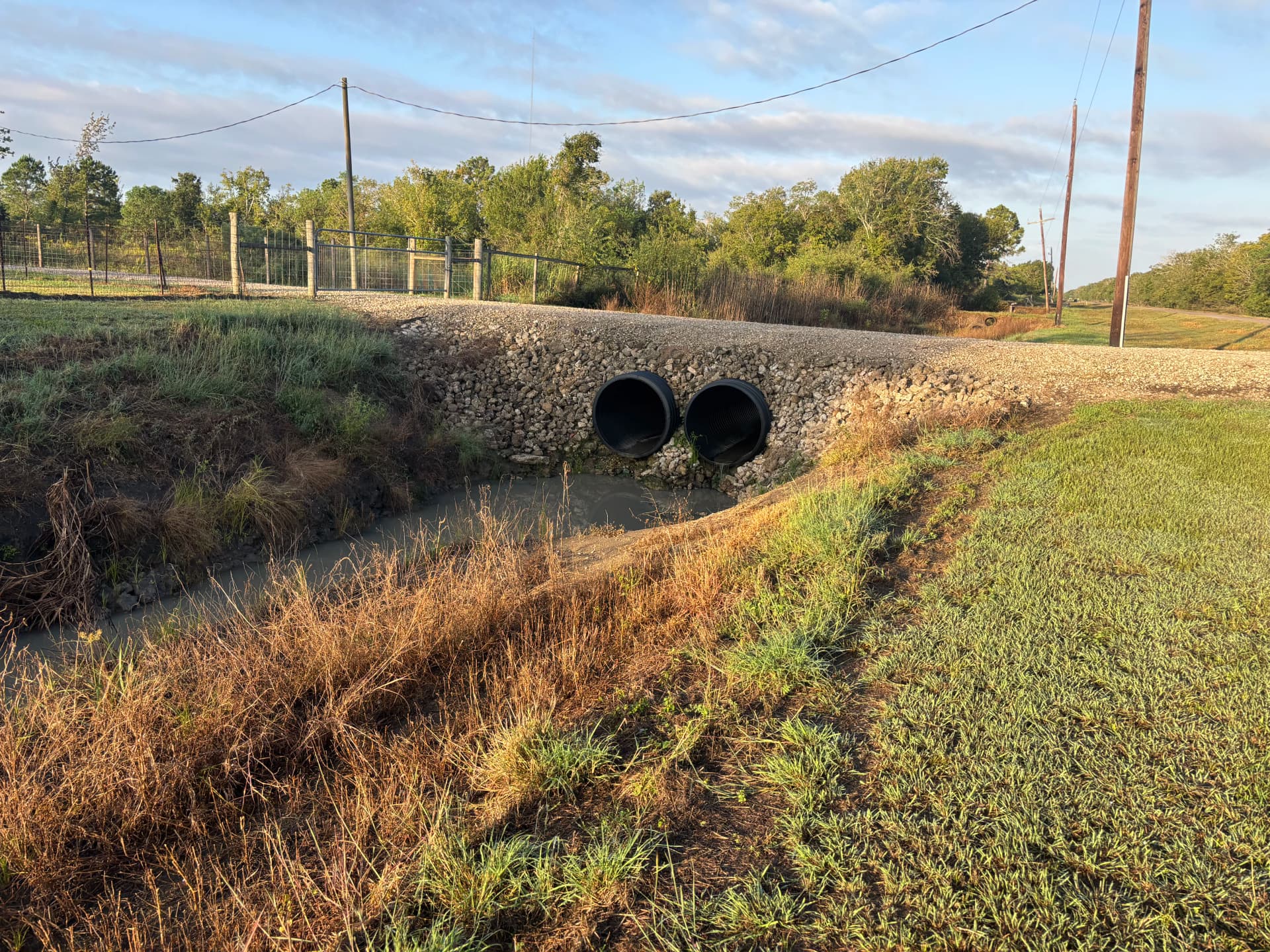 Culvert Bank Repair and Bull Rock Installation in Rosharon image