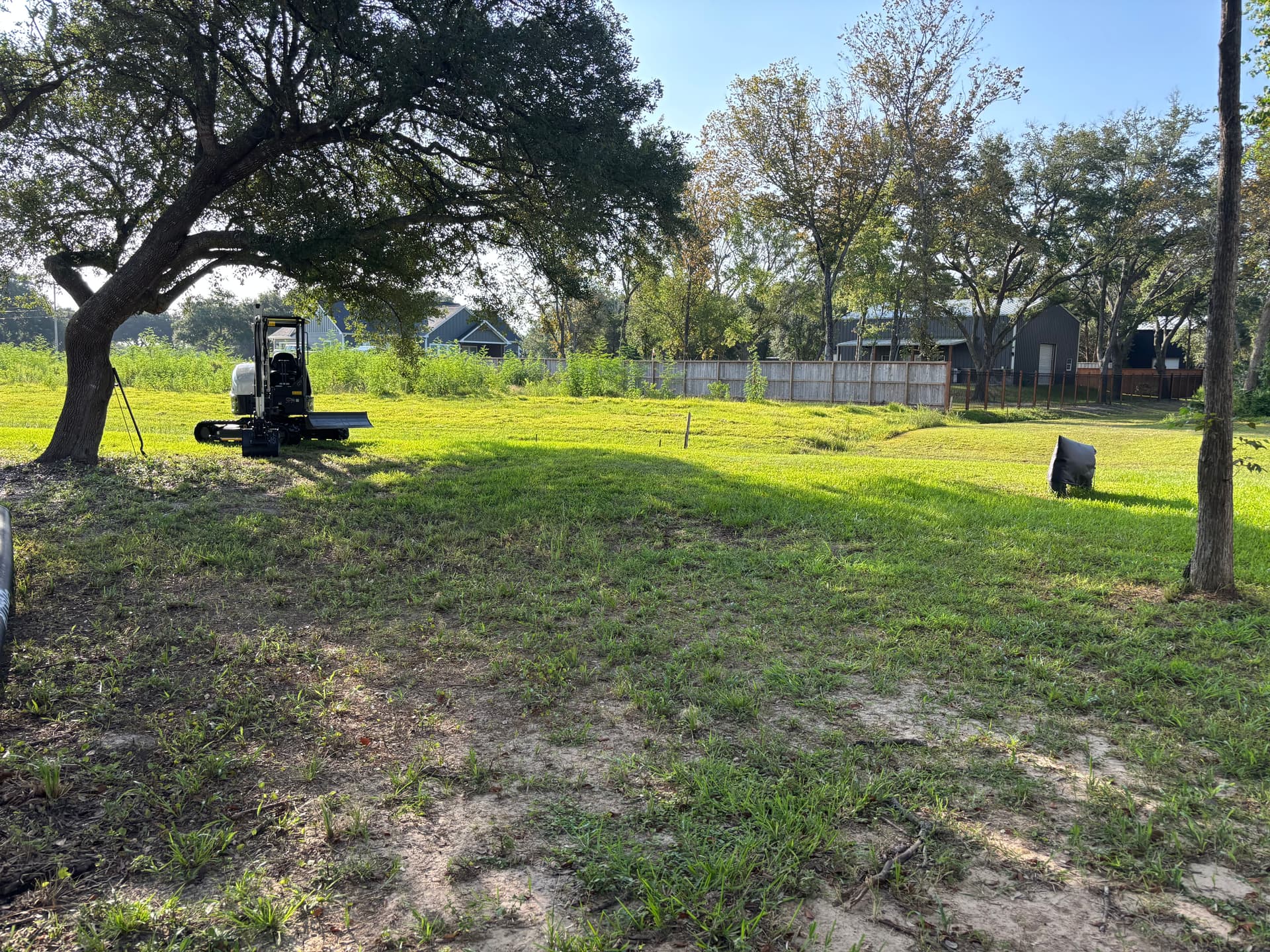 8-Inch Culvert Install Fixes Soggy Yard in Alvin image